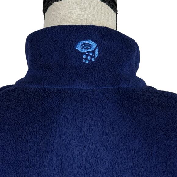 Mountain Hardwear Small Vest Jacket Full-Zip Fleece Stretch Pockets Sleeveless - Picture 5 of 9